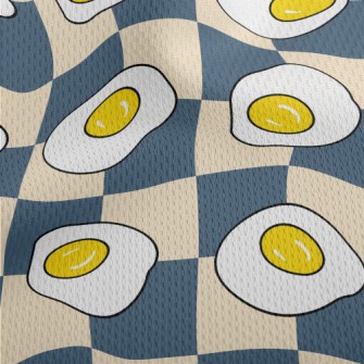 Fresh And Delicious Omelette Athletic Mesh Flat Back