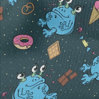 Space Alien With Candy Terry