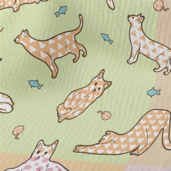 Cats With Various Colored Patt Terry