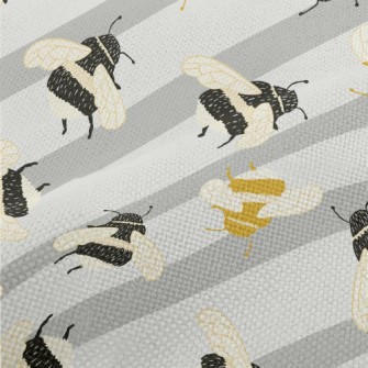 Yellow And Black Chubby Bumble Performance Linen