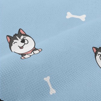 Cute Husky Sticking Out Tongue Performance Linen