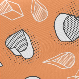 3D Block Pattern Twill