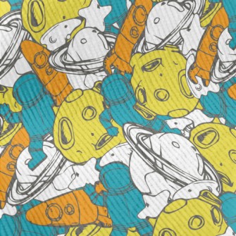 Colorful Universe Pattern Standard Corduroy