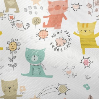 Colorful Playing Cats Dobby