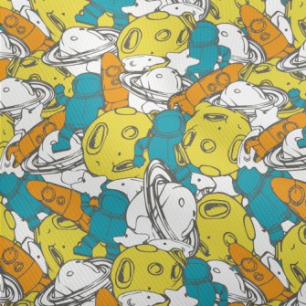 Colorful Universe Pattern Dobby