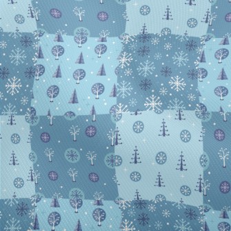 Christmas Tree With Snowflakes Dobby