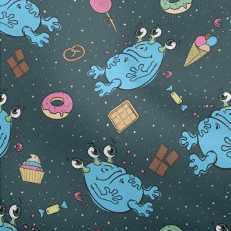 Space Alien With Candy Dobby