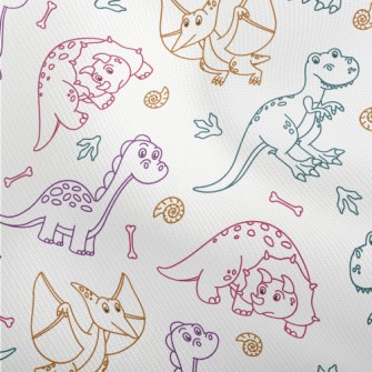 Color Line Dinosaur Dobby