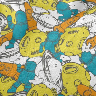 Colorful Universe Pattern Minky
