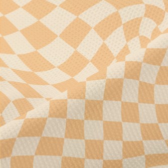 Distorted Grid Piqué