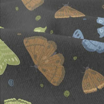 Colorful Moths Modern Jersey
