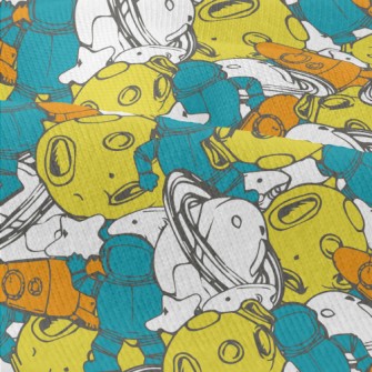 Colorful Universe Pattern Modern Jersey