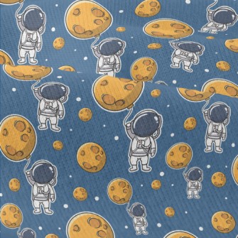 Astronaut Holding A Moon Ballo Modern Jersey