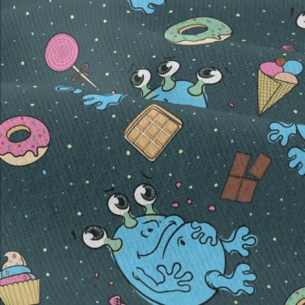 Space Alien With Candy Modern Jersey