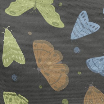 Colorful Moths Pongee