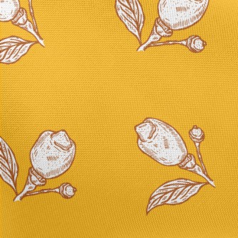Hand Drawn Flowers Pongee