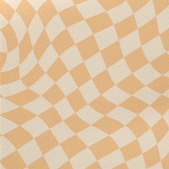 Distorted Grid Midweight Cotton Poplin
