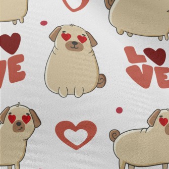 Love Eyes Puppy Chiffon