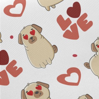 Love Eyes Puppy Twill