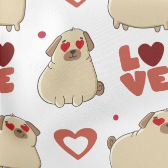 Love Eyes Puppy Stretch Ponte