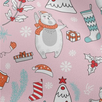 Cute Scarf Polar Bear Chiffon