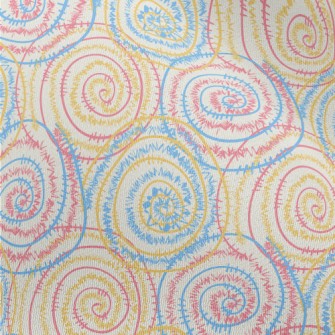 Spiked Swirl Pattern Chiffon