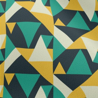 Irregular Triangle Geometry Chiffon