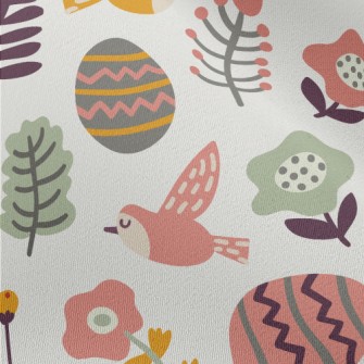 Easter Garden Eggs Chiffon