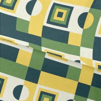 Contrasting Color Small Square Waterproof Oxford