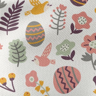 Easter Garden Eggs Waterproof Canvas
