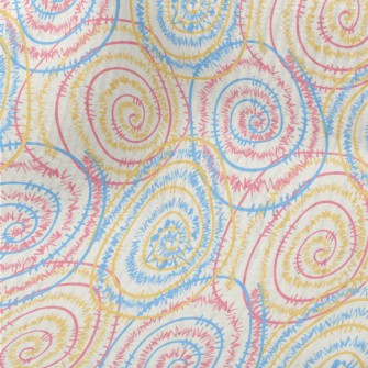 Spiked Swirl Pattern Terry