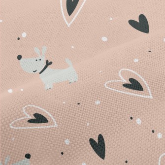 Empty Love Little Grey Dog Performance Linen