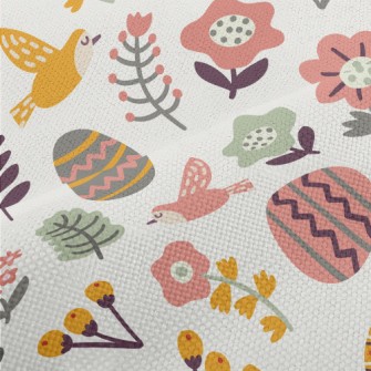 Easter Garden Eggs Performance Linen