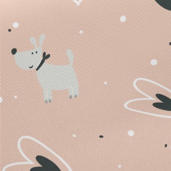 Empty Love Little Grey Dog Twill