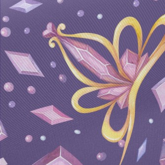 3D Crystal Crown Twill