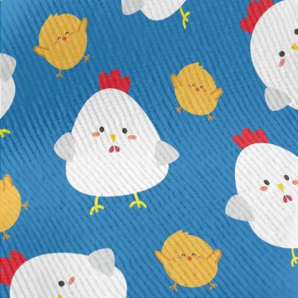 Silly Cock And Chicken Standard Corduroy
