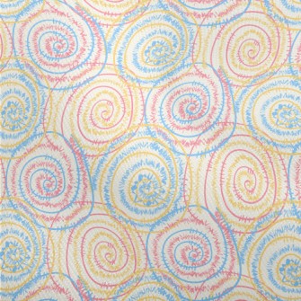 Spiked Swirl Pattern Dobby