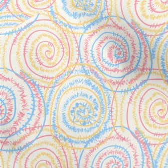 Spiked Swirl Pattern Micro Fleece