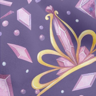 3D Crystal Crown Micro Fleece