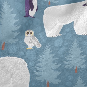 Polar Bear Penguin Owl Minky