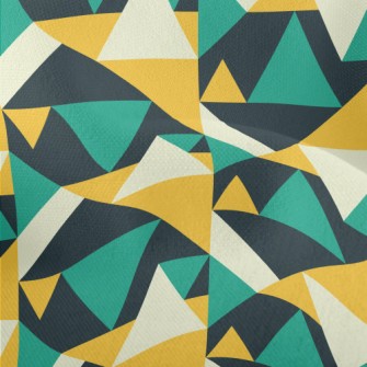 Irregular Triangle Geometry Lightweight Performance Linen