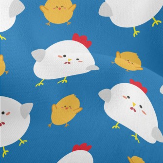 Silly Cock And Chicken Lightweight Performance Linen