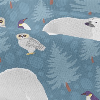 Polar Bear Penguin Owl Modern Jersey