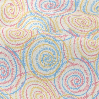 Spiked Swirl Pattern Modern Jersey