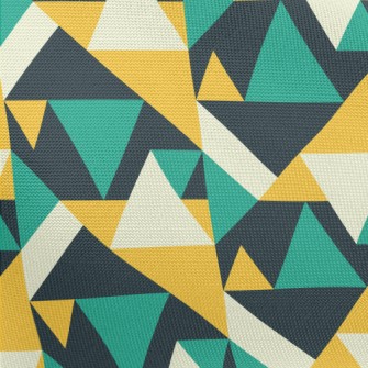 Irregular Triangle Geometry Pongee