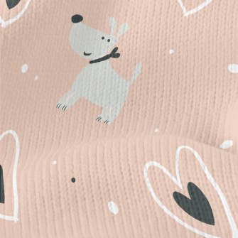 Empty Love Little Grey Dog Stretch Jersey