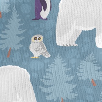 Polar Bear Penguin Owl Stretch Jersey