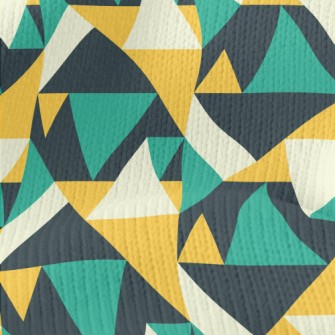 Irregular Triangle Geometry Stretch Jersey