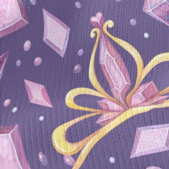 3D Crystal Crown Stretch Jersey