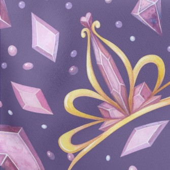 3D Crystal Crown Lightweight Cotton Poplin